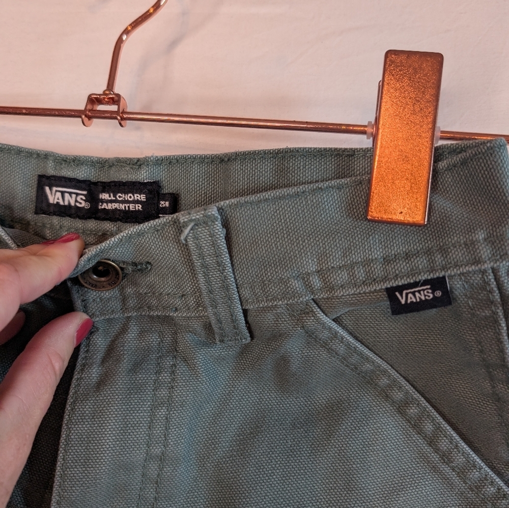 19.Vans‎ Men's Green Pants - Picture 5 of 7